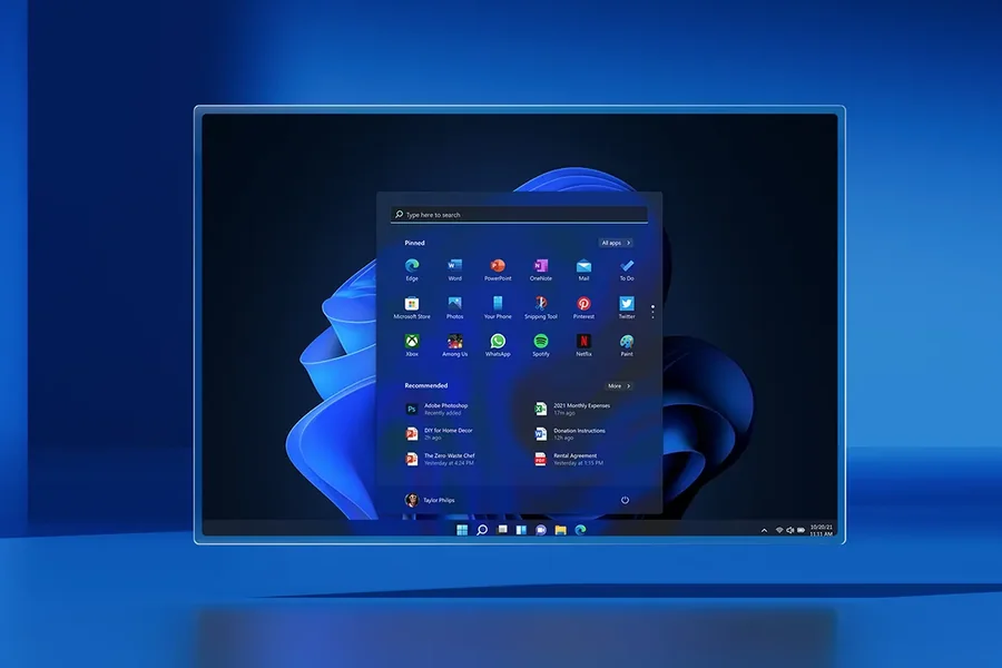 Windows 11 Taskbar